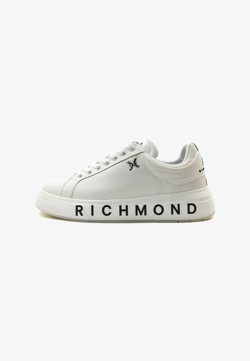 John Richmond Baskets basses - bianco