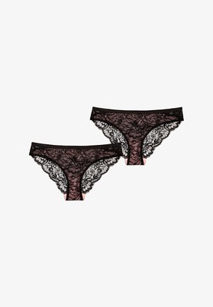 Triumph, 2-PACK CHARM - Briefs - black