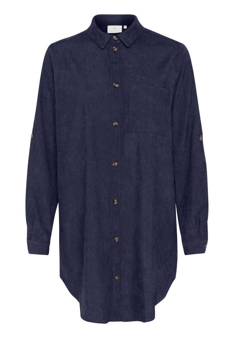 Kaffe KAVERA - Button-down blouse - midnight marine cc/dark blue ...