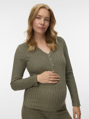 MAMALICIOUS FELIZIA LIA - Langarmshirt - grape leaf