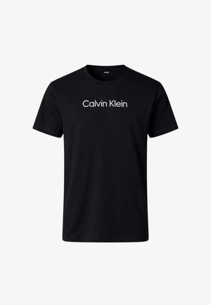 Calvin Klein, STANDARD LOGO CREWNK TEE - T-shirt basic - black
