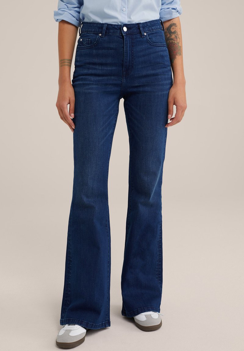 WE Fashion BLUE RIDGE - Široké džíny - blue