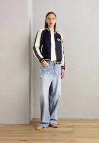 Scotch & Soda EMBROIDERED WITH CONTRAST DETAIL - Giubbotto Bomber - night