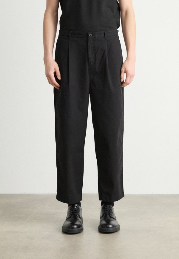CROPPED PLEAT - Trousers