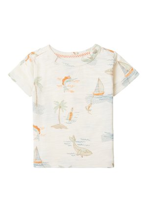 BARAGA - Print T-shirt - whisper white