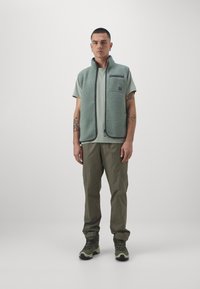 Didriksons VEST UNISEX - Waistcoat - light moss