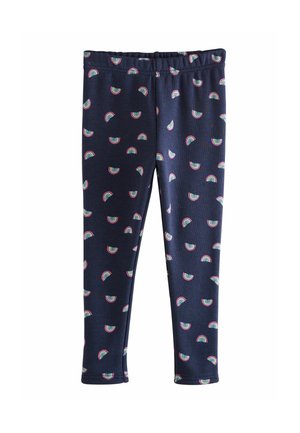 COSY LINED  - Leggings - Trousers - navy blue rainbow