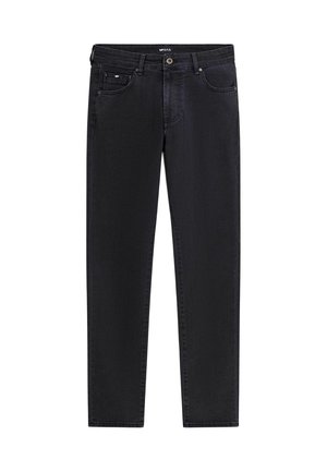 GAS, SAX ZIP REV 14BM - Jeans slim fit - black