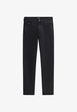 GAS, SAX ZIP REV 14BM - Jeans slim fit - black
