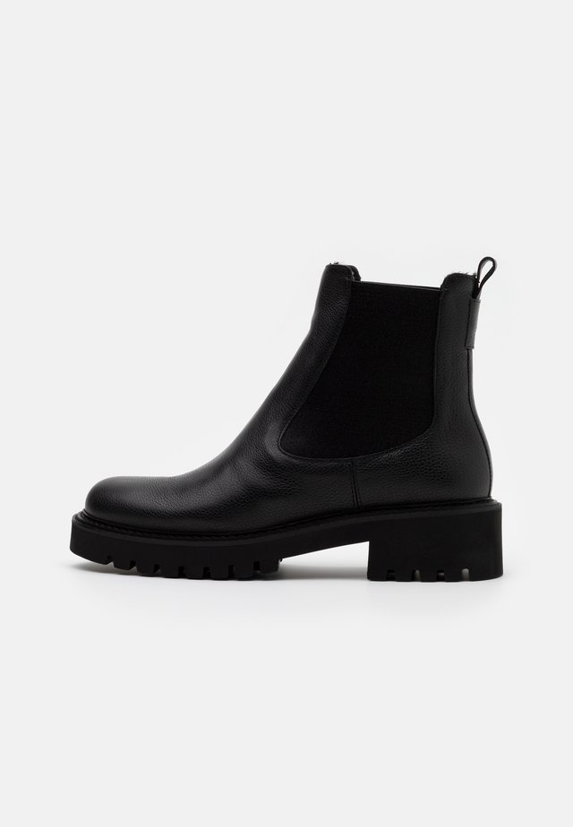 ROW - Bottines à plateau - black
