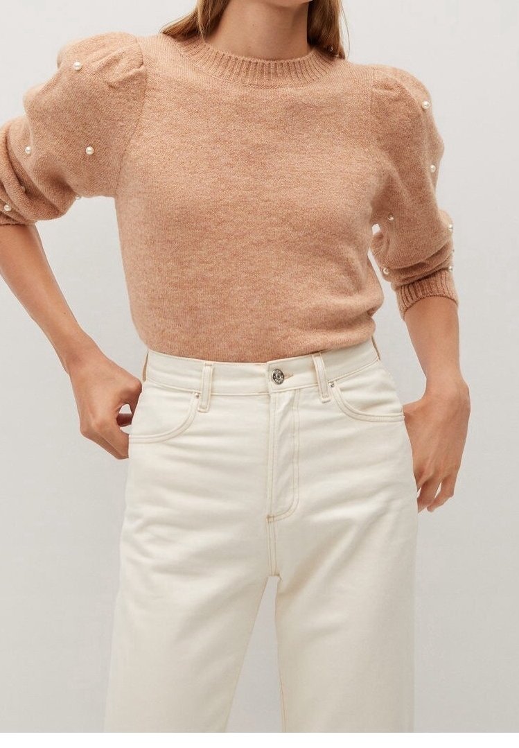 Mango Svetr - brown
