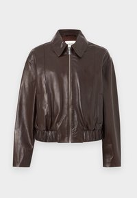 CORDELIA - Ādas jaka - brown