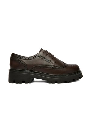 Lasocki, LASOCKI LOW SHOES WOMEN'S BROWN 5907964260851 - Snøresko - brown