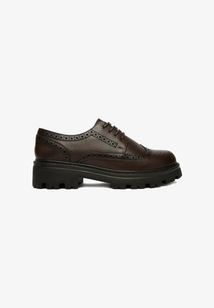 Lasocki, LASOCKI LOW SHOES WOMEN'S BROWN 5907964260851 - Zapatos de vestir - brown