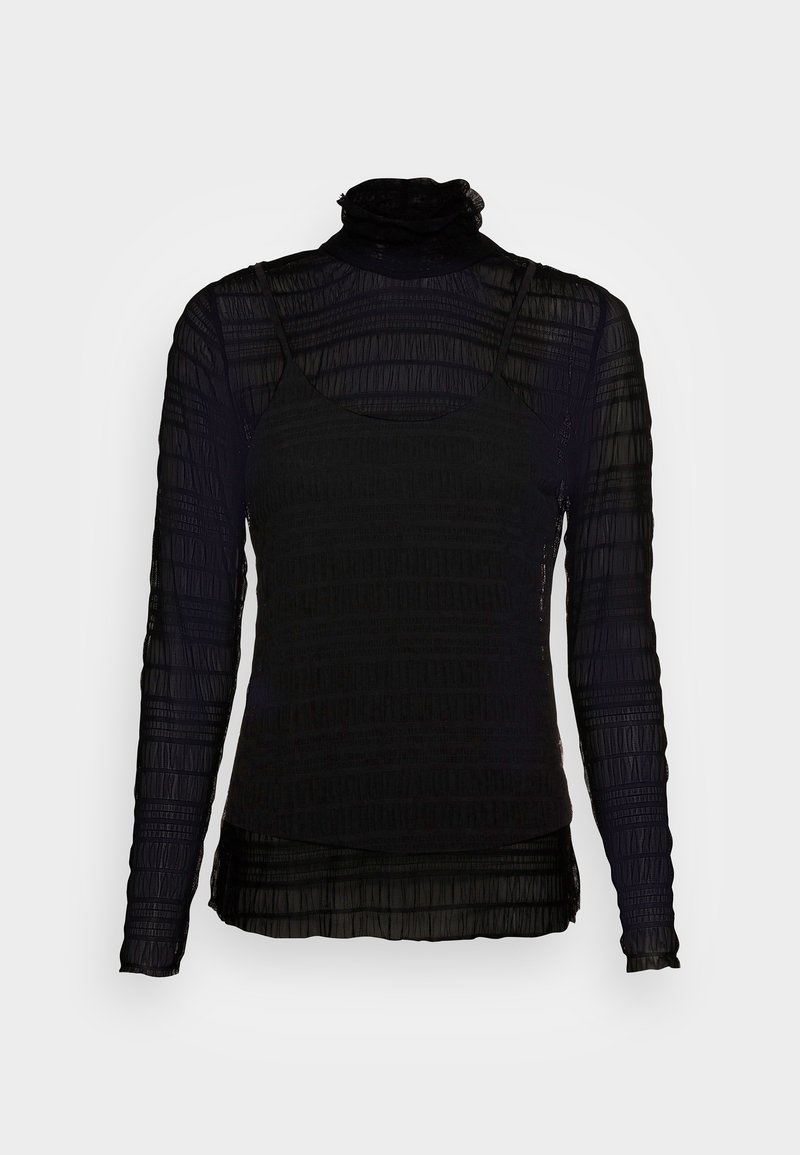 Cream Longsleeve zwart