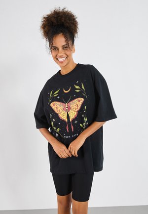 Even&Odd by Zalando Print T-shirt - black