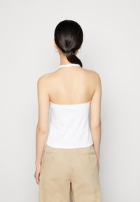 VILA VIFELIA CROSSED NECKTOP  - Top - cloud dancer