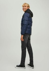 Jack & Jones Junior GLENN ICON INDIGO - Jeans slim fit - black denim