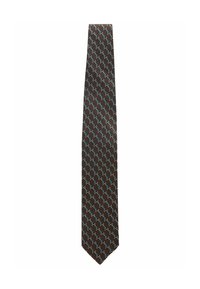TEXTURED REGULAR - REGULAR FIT - Tie - brown teal blue