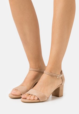 LEATHER COMFORT - Sandales - beige