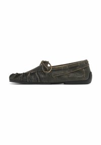 GATHERED LOAFERS - Scarpe da barca - dark grey