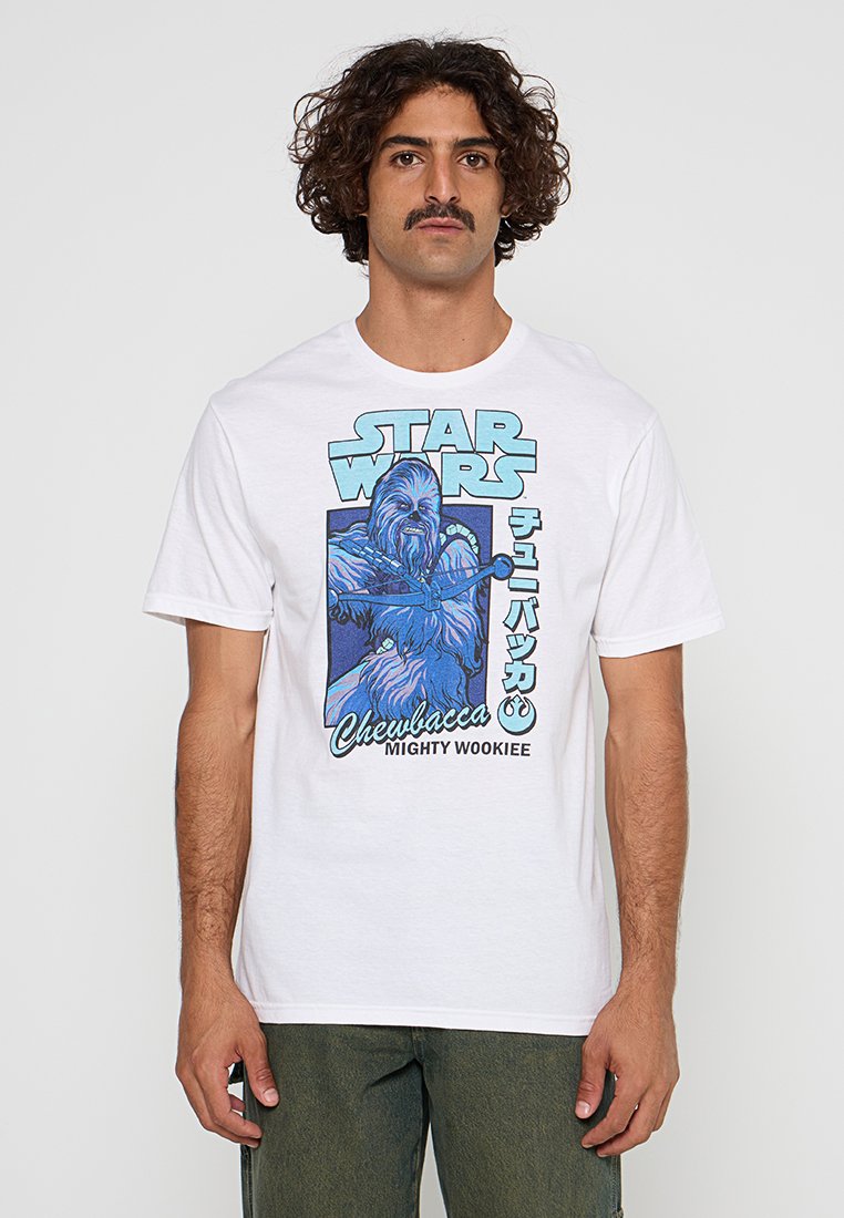 Star Wars T-shirt print wit Star Wars T-shirt print wit