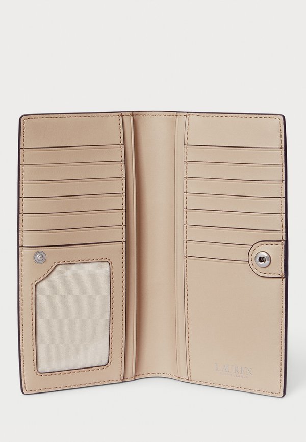 TWO-TONE CROSSHATCH LEATHER SLIM WALLET - Wallet3