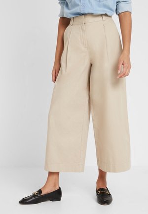 Stoffhose - beige