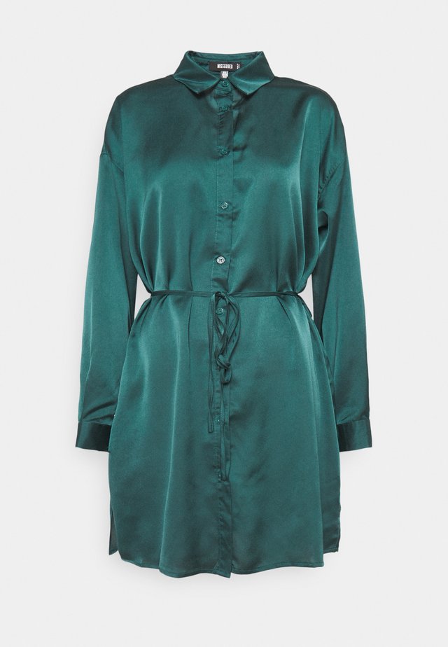 SELF TIE DRESS - Freizeitkleid - teal