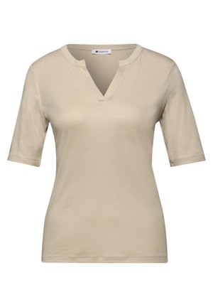 Camiseta básica - beige