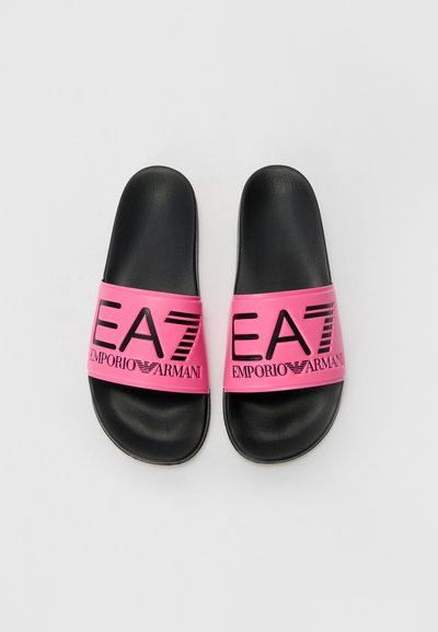 EA7 Emporio Armani UNISEX - Чехли за басейн - pink fluo/black