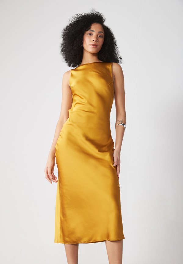 Cocktail dress / Party dress - ochre