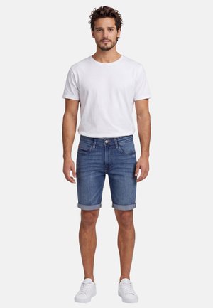 INDICODE JEANS, Shorts - mid indigo