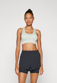 ONLY Play ONPDAISY-2 SEAM BRA  - Vidutiniškai krūtinę prilaikanti sportinė liemenėlė - aqua gray
