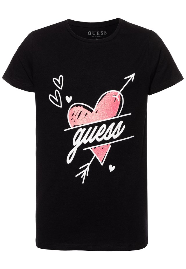 T-shirt print - jet black