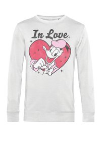 Disney MICKEY CLASSIC IN LOVE DONALD - Sudadera - white