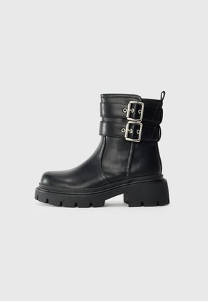 Even&Odd, Bottines compensées - black