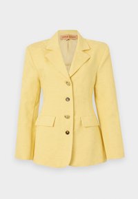 JACQUARD FITTED TAILORED JACKET - Blazer - mimosa