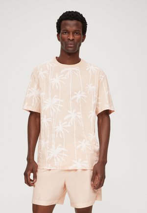 AUS REINER  - T-shirt imprimé - puder