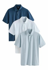 Nevybráno, navy blue geo