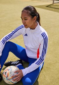 adidas Performance TIRO24 WOMEN - Training jacket - white/app solar red/lucid blue