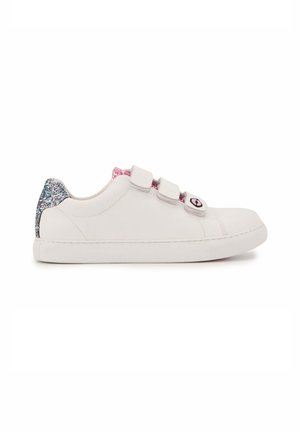 EDITH GLITTERS - Baskets basses - blanc