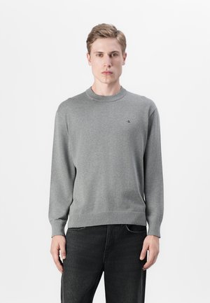 RELAXED  - Strickpullover - medium grey