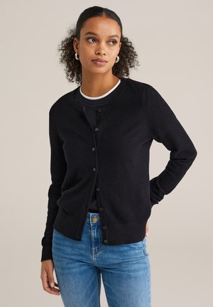 Vesta na kopčanje - black