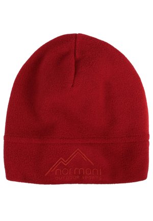 normani Outdoor Sports FLEECEMUTZE WINTERMUTZE STRICKMUTZE FAHRRADMUTZE SUBZERO - Mütze - rot