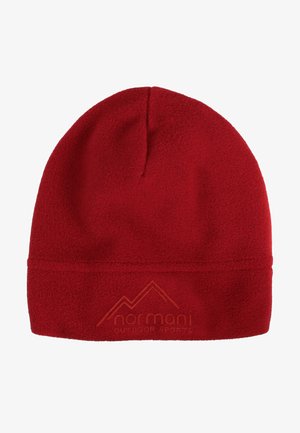 normani Outdoor Sports FLEECEMUTZE WINTERMUTZE STRICKMUTZE FAHRRADMUTZE SUBZERO - Mütze - rot