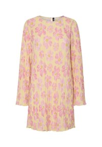 Pieces PCAMBER - Vestido informal - mellow yellow