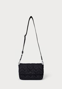QUILTED MEDIUM STEVIE MESSENGER BAG - Mala a tiracolo - black/black