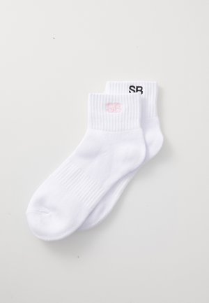 ENTWINED MINI CREW SOCKS 2 PACK - Chaussettes de sport - white