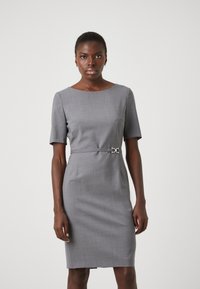 BOSS DALEAH - Vestido direito - silver